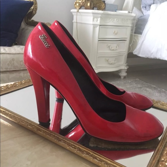 Gucci Shoes - Gucci Red Heels Size 41 (US 10)
